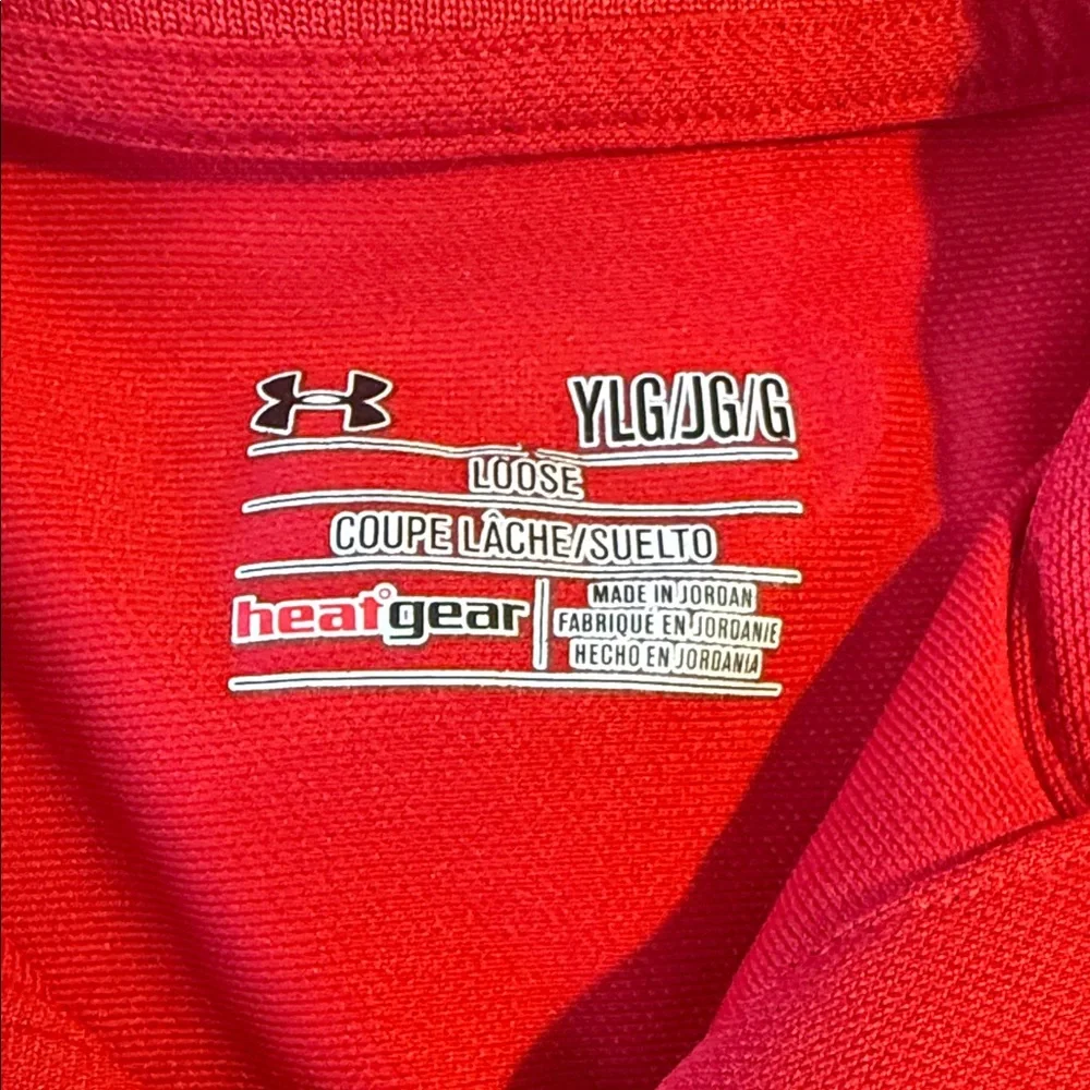 Under Armour vibrant red